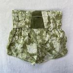 Free People Movement Sz M The Way Home Running Short Sage Tie Dye Green-flawed Photo 9