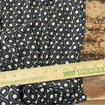 Gretchen Scott Blouson Shirt Dress Small Twizzler Print Black Champagne READ Photo 6