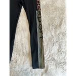 Bebe Sport Logo rainbow glitter stripe leggings Women's Size S Photo 2