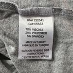 Shannon Passero Shirt Womens Small Gray Oversized‎ Tunic Top Neutral Minimalist Photo 5