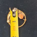 Vtg Gold Filled Wells Brooch High Fashion Costume Jewelry Floral Pin 1.25" Photo 1