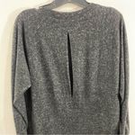 CAbi 3829 Sweater Dress Charcoal PJ Tunic Soft Knit Long Sleeve Comfy Chic Small Photo 4