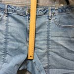 Lee Riders Shape Illusions Slim Fit Mid Rise Denim Shorts 18M Frayed Hem Blue Photo 4