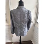 Talbots Railroad Stripe Utility Jacket 10 layered preppy coastal boho minimalist Photo 5