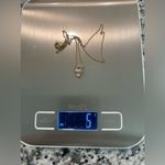 Judith Ripka New  14k Yellow Gold Morganite & Diamond 1.40 cttw Necklace Photo 9