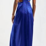 Frame Cut-Out Silk-Blend Maxi Dress Photo 5