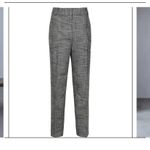 Reiss  issa Checked Tailored Trousers 4 $200 plaid holiday fall casual classic Photo 3