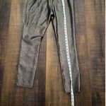 J. McLaughlin Metallic Ankle Pants Silver Shimmer Size 8 Photo 6