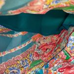 Anthropologie Maeve Bette Silk Wrap Print Skirt Photo 6