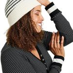 NWT La Ligne Target Striped Bodysuit Black Size XL Photo 2