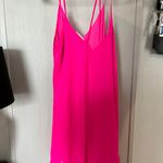Lush Clothing Hot Pink Dress Photo 1