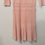 Ralph Lauren Lauren  Pink Three-Quarter Sleeve Jersey Dress SP Photo 5