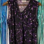 Calvin Klein Purple Blouse Photo 2