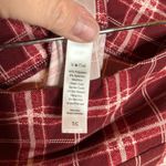 LuLaRoe NEW  TC Tall & Curvy Red White Plaid Holiday Christmas Legging Size 12-18 Photo 3