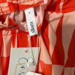 Glam  Red and White Asymmetrical‎ Dress Photo 1