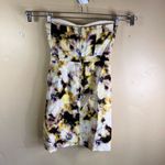 J.Crew Womens Fleurette Bustier Watercolor Mini Silk Dress Size 2 Coquette Photo 3
