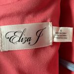 Eliza J  Pink Shift Dress with a Rhinestone-Embellished Collar Photo 5