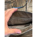 Michael Kors Small Cindy Dome Grey Crossbody Purse Neutral Classy Preppy Stains Photo 14