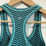 Lululemon  Swiftly Tech Tank Top Racerback Heathered Blue Tropics Size 2 Photo 6