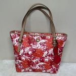 Coach  Peyton Floral Print Zip Tote Coated Canvas Large F31342 Never Used Photo 0