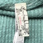 Free People All You Want Waffle Knit Bodysuit Women's XS Alpine Shade Green NWT Photo 7