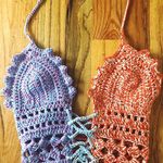 Handmade Crochet Women’s Bralett Size XS Photo 0