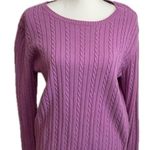 IZOD  cable knit sweater Photo 4
