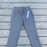 NWT Tribal size 0 plaid high waisted pull on pants knit pants skinny straight Brown Photo 6