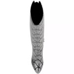 Jessica Simpson NEW  Women's Mistia Over-The-Knee Boots In  Chrome Snake Photo 8
