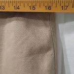 J.Crew  Tan Pencil Mini Linen Skirt Size 10 Photo 5