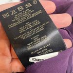 Burberry  silk babydoll dress purple Sz 38 Photo 4