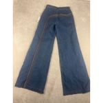 Modcloth Fervour Rainbow Wide Leg High-Rise Jeans Women' Size 12 70s inspire nwt Photo 8