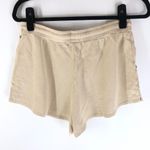 Lacausa  Zephyr Shorts Sweatshort Lightweight Terry Organic Cotton Beige M Photo 3