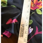 Susan Graver Susan‎ Graver Womens 2X Colorful Floral Liquid Knit Cropped Pants Pockets Resort Photo 6