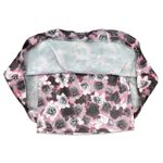 Juicy Couture  Pink Gray White Floral Layered Mini Bubble Tulle Skirt Size 4 Photo 2