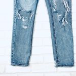 American Eagle  Tomgirl‎ Jeans Womens Size 6 Regular Ripped Distressed Light Wash Photo 1