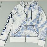 Victoria's Secret Victoria’s Secret Tie Dye Zipper Sweatshirt Hoodie Sweater Size XS 🤍✨ Photo 0