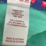 Bongo 💥🆕 PURPLE ROSE FLORAL FETE FLOUNCE STRAPLESS  BIKINI TOP S🆕 Photo 4