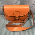 Roberta Rossi Milano Roberta Rossi Genuine leather Italian Crossbody bag Purse Tan color Photo 0