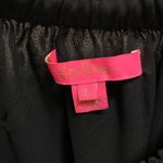 Lilly Pulitzer Black Metallic Emilee Long Sleeve Off The Shoulder Blouse Size L Photo 8