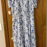 Ultra Flirt Blue floral sun dress  Photo 3