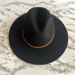 NEW Longlost Fedora Black Wool S/M Wide Brim Classic Modern Everyday Fall Photo 3