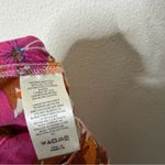 Free People  Tessa Tapered Trousers Orange Floral Womens Pants Size 0 Photo 5