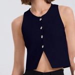 ZARA  Navy Tank Photo 1