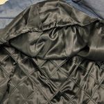 Nils Quilted Metallic Denim Ski‎ Jacket Blue Full Zip Size 12 Photo 9