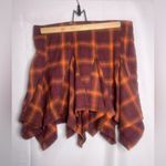 Free People  Xia Plaid Skirt - Size Small Photo 2
