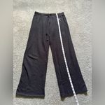 Victoria's Secret Victoria’s Secret Pink Black Wide Leg Sweatpants Size M Drawstring Loungewear Photo 2