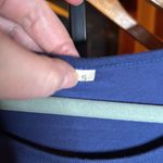 Pinkblush  Navy Ruched Short Sleeve Dress Size Small Photo 2