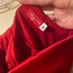 Ruby Rox red satin strapless dress size small Photo 4