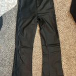 Edikted  Faux Leather Pants Flare Photo 0